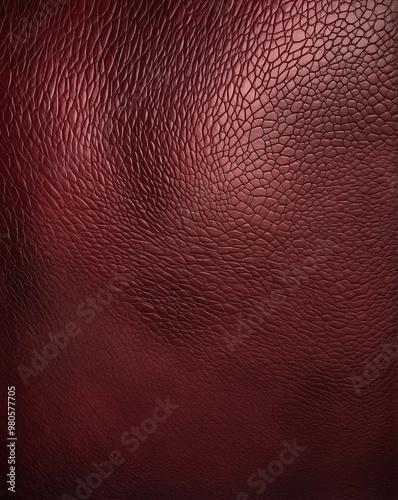 leather like texture with deep_burgundy to brown color