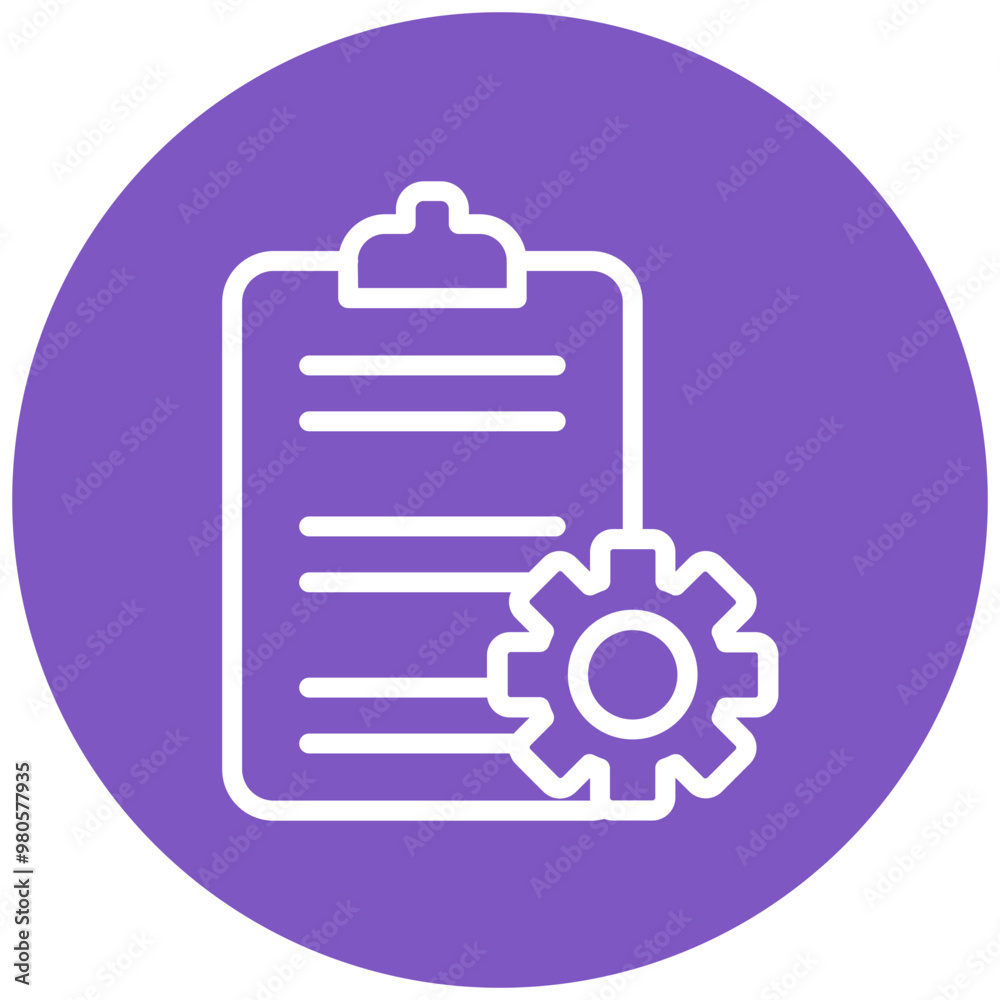 Configuration Management vector icon illustration of Quality Assurance iconset. Configuration Management vector icon illustration of Quality Assurance iconset.