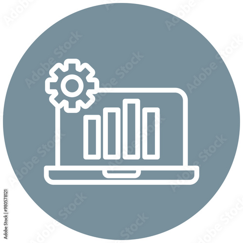 Functional Testing vector icon illustration of Quality Assurance iconset.