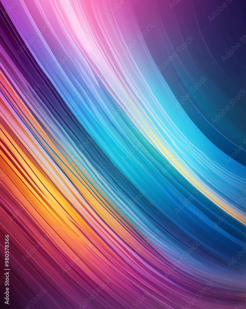 Obraz premium Motion blur with fading stripes design