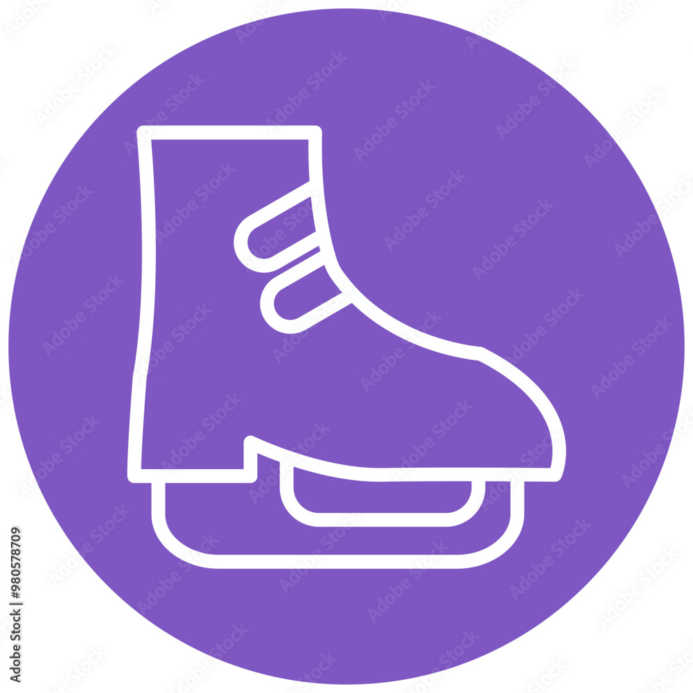 Ice Skates vector icon illustration of Outdoor Fun iconset. Ice Skates vector icon illustration of Outdoor Fun iconset.