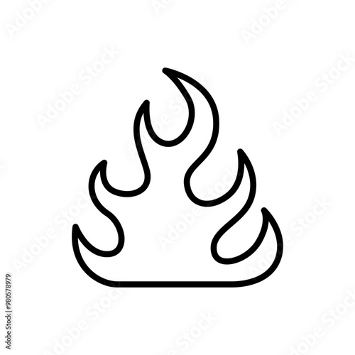 Flame illustration