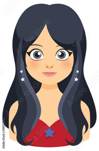 Starry-Eyed Fairy Portrait
