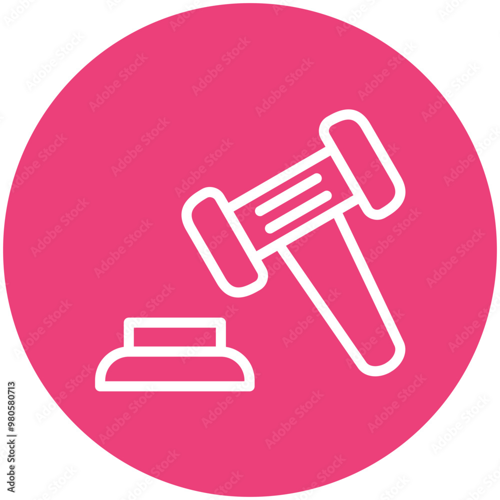 Gavel vector icon illustration of Law & Legislation iconset. Gavel vector icon illustration of Law & Legislation iconset.