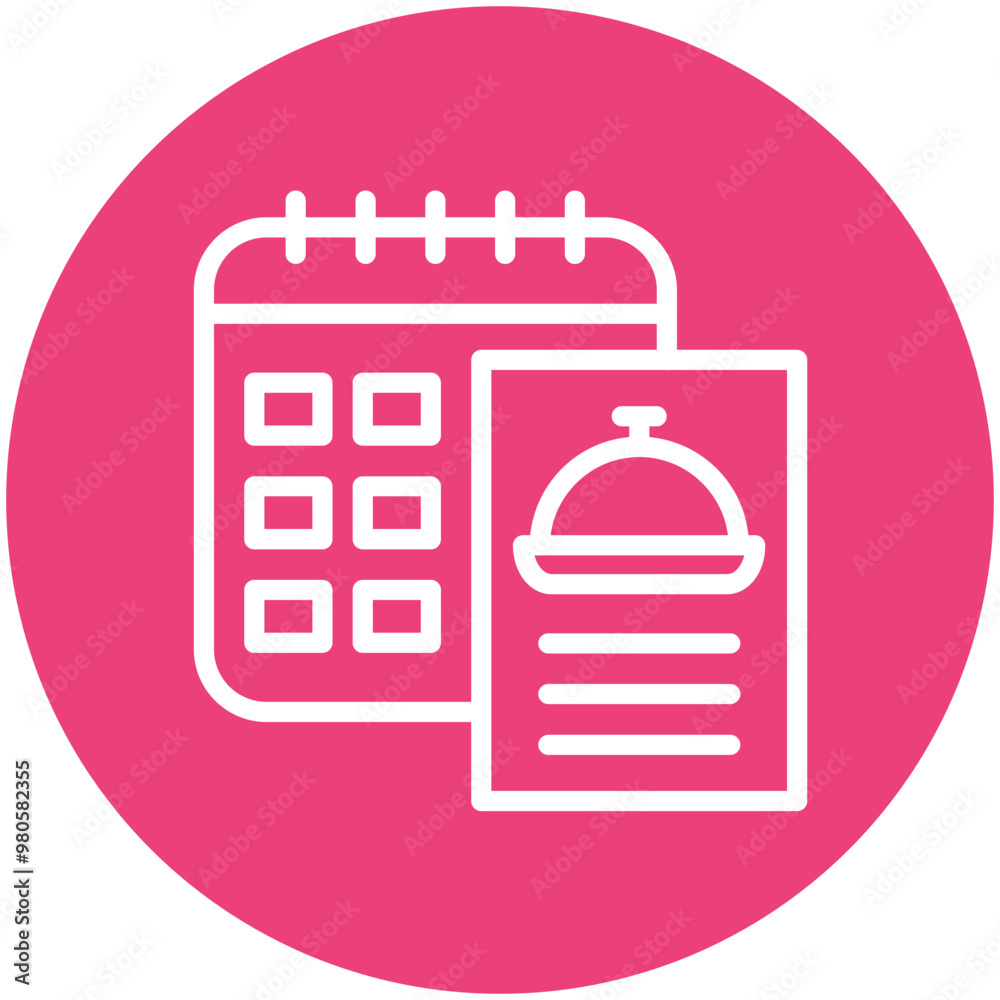 Seasonal Menu vector icon illustration of Street Food iconset. Seasonal Menu vector icon illustration of Street Food iconset.