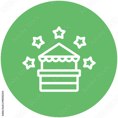 Signature Street Food vector icon illustration of Street Food iconset.