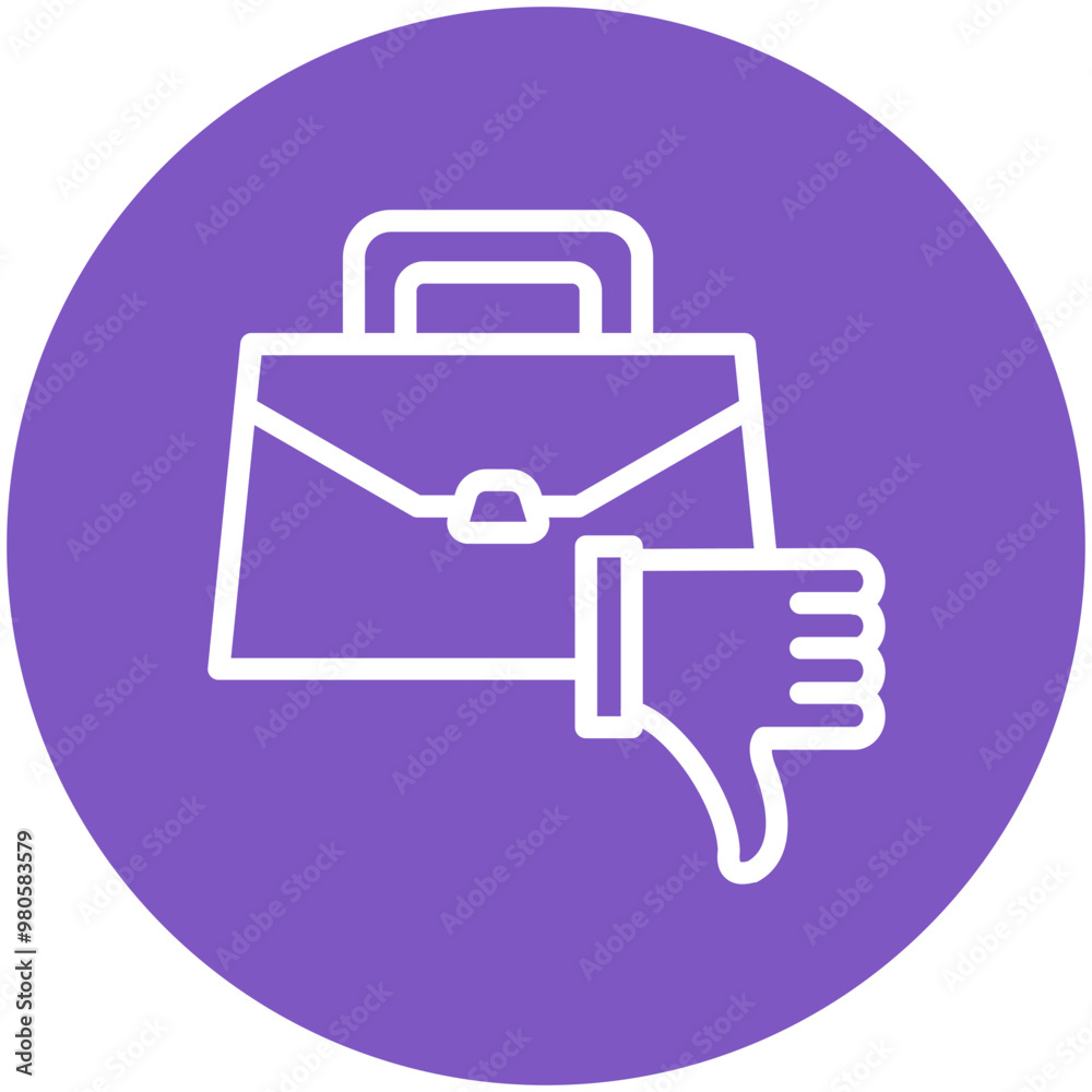 Failure vector icon illustration of Business Training iconset. Failure vector icon illustration of Business Training iconset.