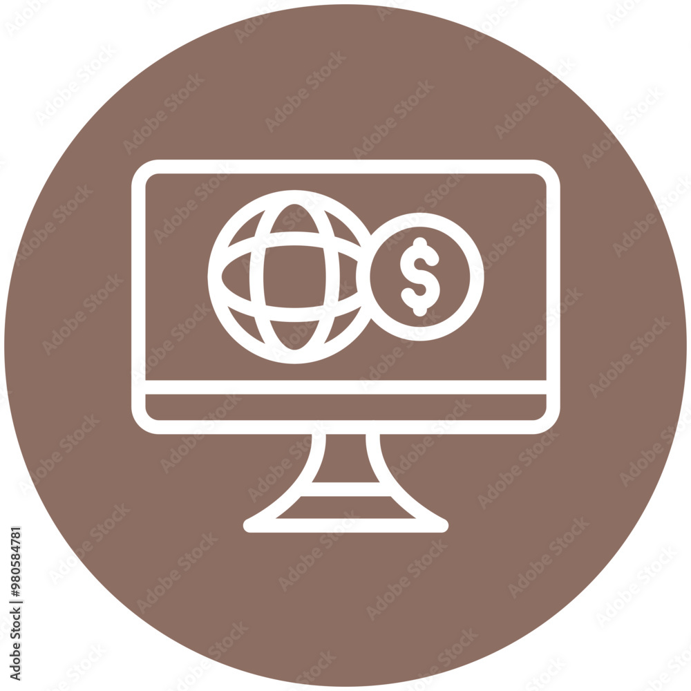 Freelancing vector icon illustration of Gig Economy iconset. Freelancing vector icon illustration of Gig Economy iconset.