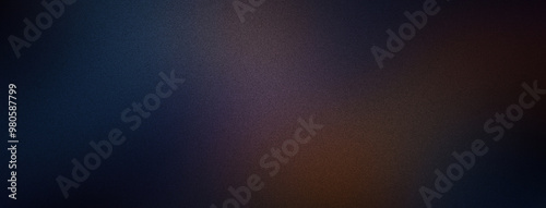 Deep Blue Colors Gradient Background with a Grainy Texture