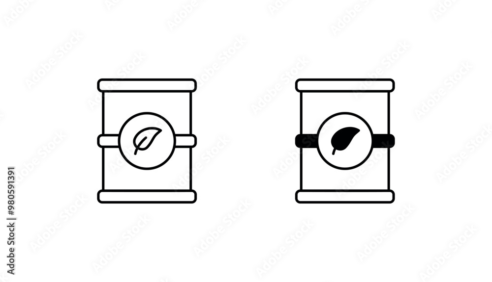 Eco Fuel icon design with white background stock illustration Eco Fuel icon design with white background stock illustration