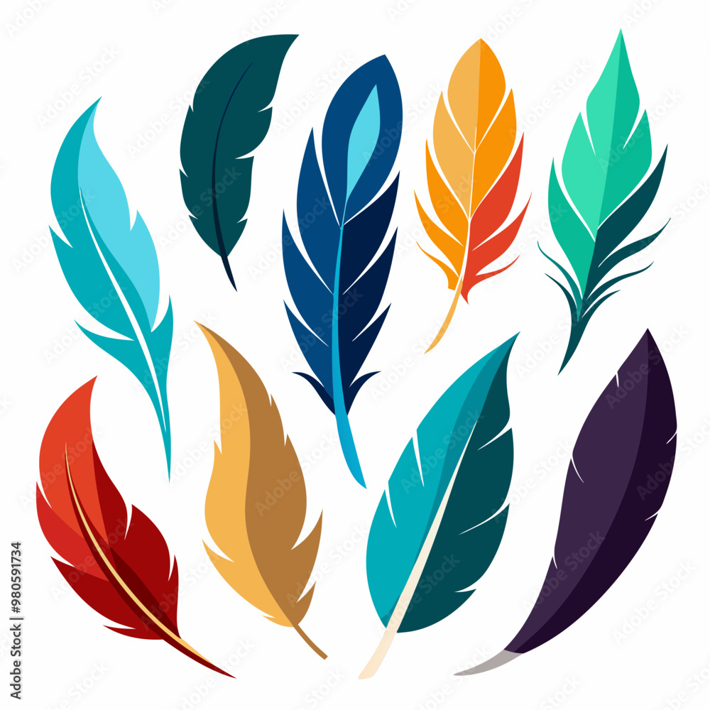 seamless background with feathers seamless background with feathers