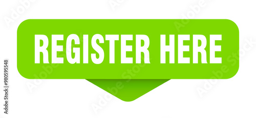 REGISTER HERE STICKER