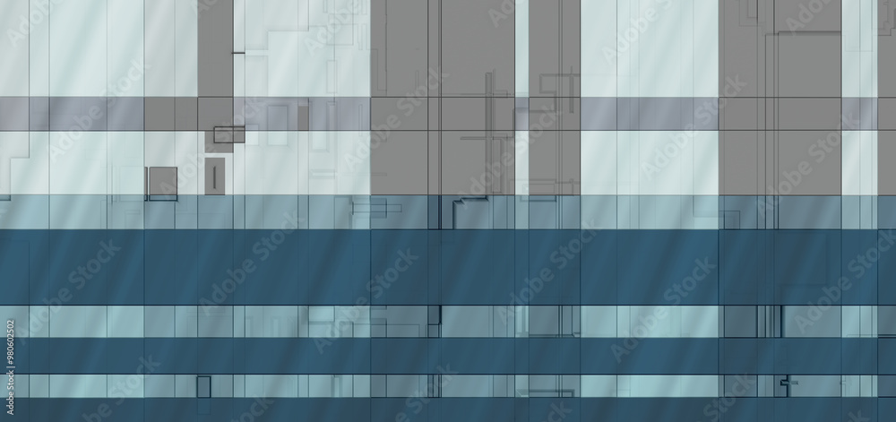 Building Layout Without Names Illustration the layout of the exterior modern building Stock ...