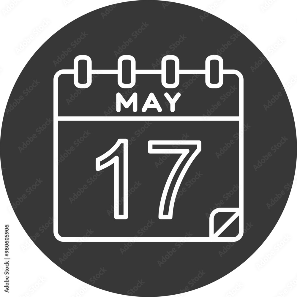 17 May Vector Icon Design 17 May Vector Icon Design