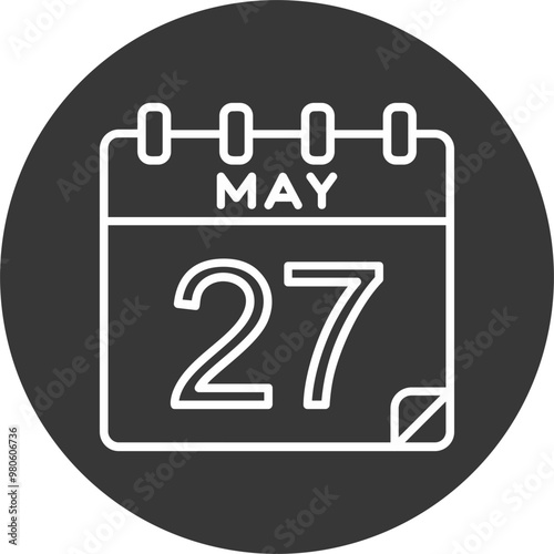 27 May Vector Icon Design