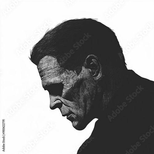 Frankenstein Silhouette, Il...