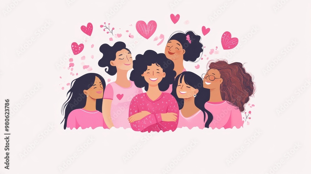 A Supportive Group of Women Encouraging Each Other Through Challenges and Triumphs A Supportive Group of Women Encouraging Each Other Through Challenges and Triumphs