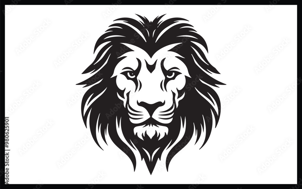 Fototapeta premium Lion - High Quality Vector Logo - Vector illustration ideal for T-shirt graphic 