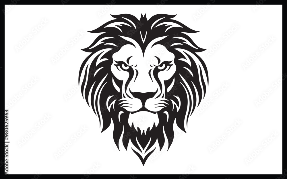 Fototapeta premium Lion - High Quality Vector Logo - Vector illustration ideal for T-shirt graphic 