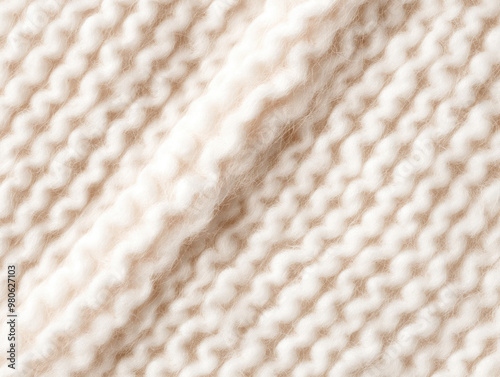White Felt Texture