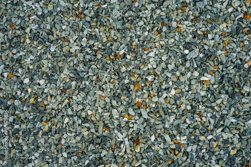 Crushed Gravel Texture for Construction and Landscaping.