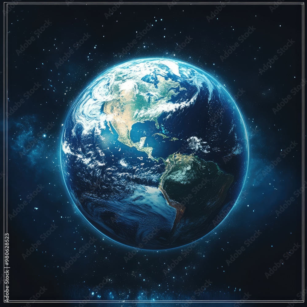 Naklejka premium earth day celebration
