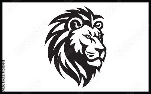 Wallpaper Mural Lion - High Quality Vector Logo - Vector illustration ideal for T-shirt graphic  Torontodigital.ca