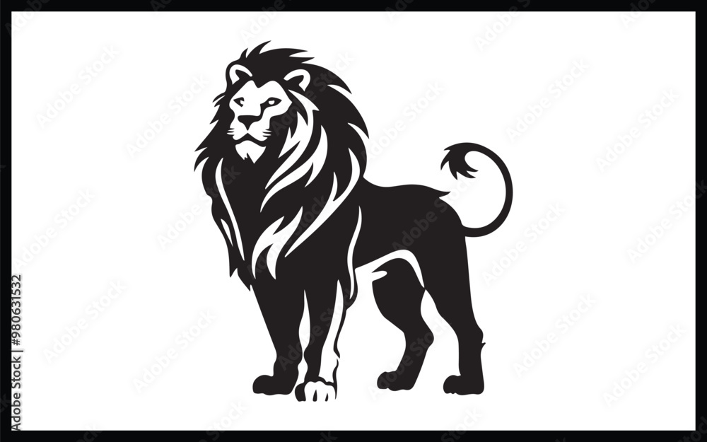 Fototapeta premium Lion - High Quality Vector Logo - Vector illustration ideal for T-shirt graphic 