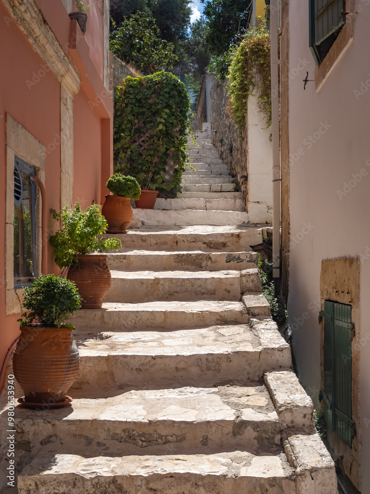 Naklejka premium Fiskardo views around Kefalonia a greek island