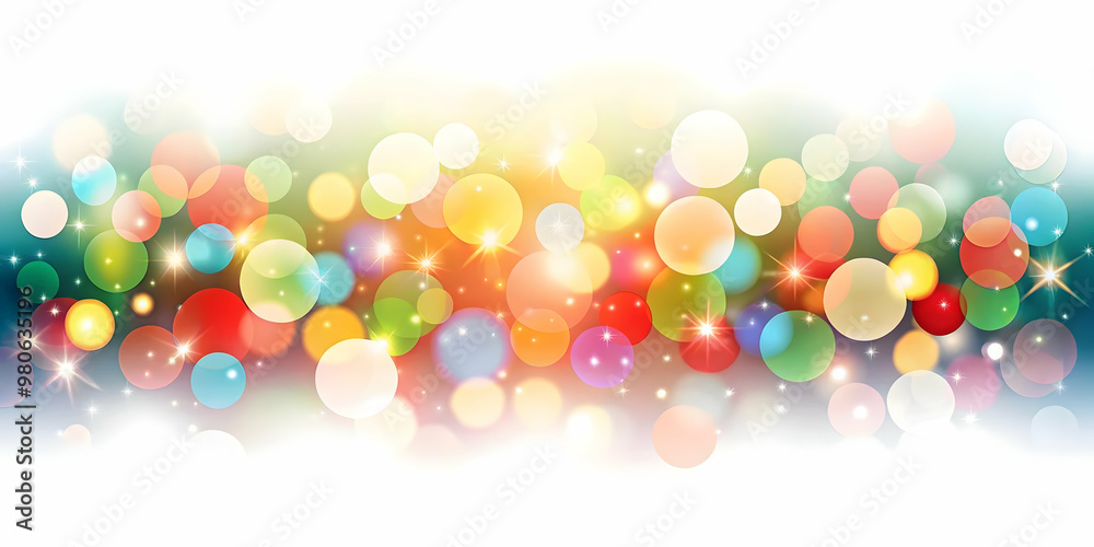 Festive Flat Bokeh Background: Colorful Lights Embodying Holiday Spirit for New Year 2025 - Perfect for Text Overlays in a Joyful Atmosphere Festive Flat Bokeh Background: Colorful Lights Embodying Holiday Spirit for New Year 2025 - Perfect for Text Overlays in a Joyful Atmosphere