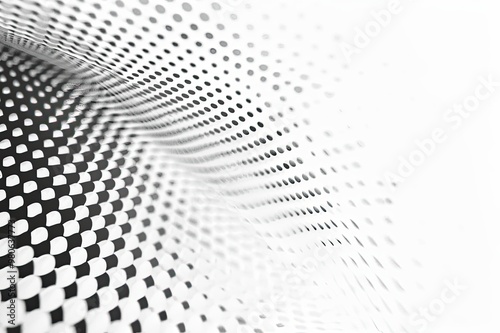 Halftone white & grey background. Dotted abstract vector illustration on white isolated background. Dots background business concept.