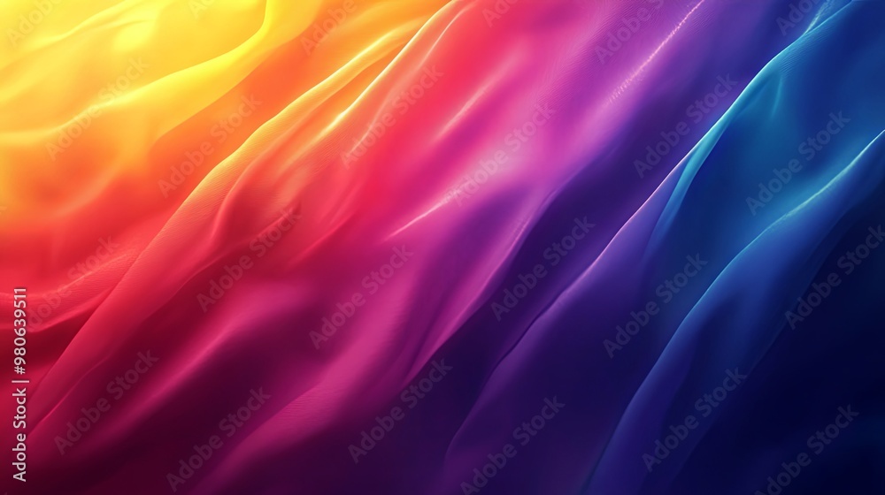 Obraz premium Pride Gradient Background with copyspace for text 