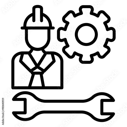 Mechanic icon style