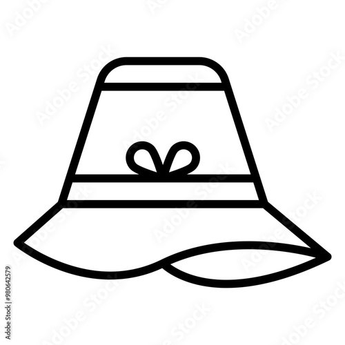 Sun Hat icon style