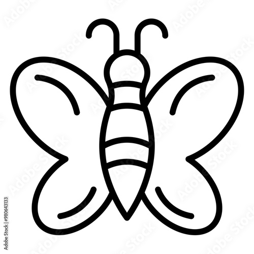 Butterfly icon style