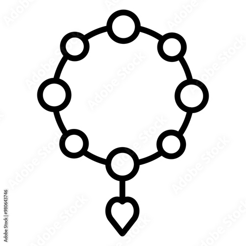 Bracelet icon style