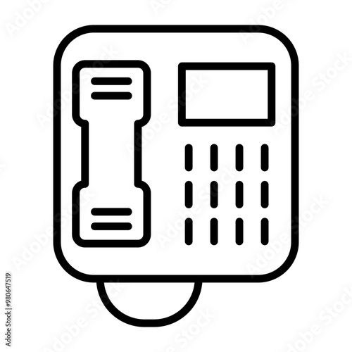 Telephone icon style
