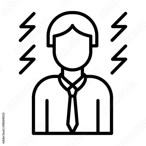 Fear icon style