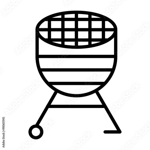 Grill icon style