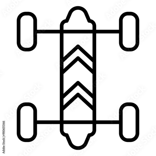 Longboard icon style