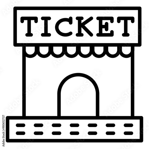 Ticket Office icon style