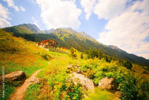 Elevit Plateau, or formerly known as Mezovit Plateau, is a plateau in the Çamlıhemşin district of Rize province. It is the only plateau in the region with a muhtar's office and has an altitude of 1800 photo