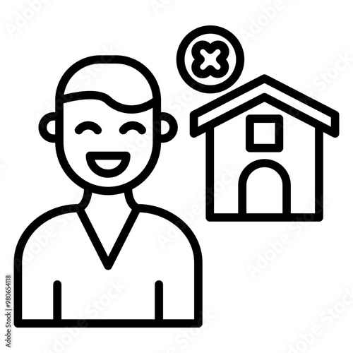 Homeless icon style