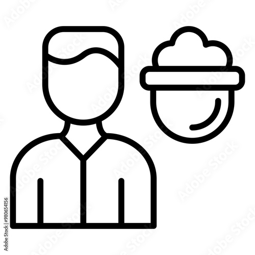 Hunger icon style