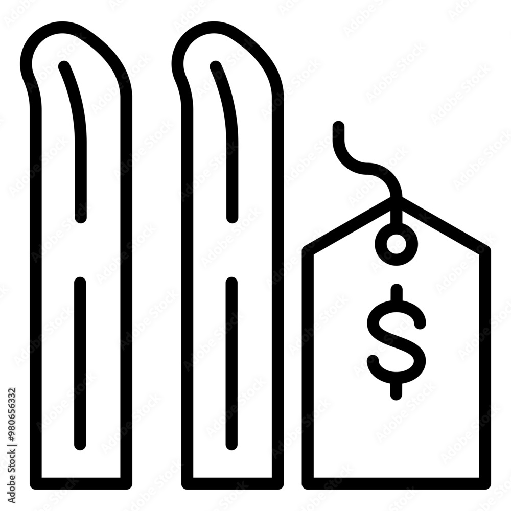 Equipment Rental icon style Equipment Rental icon style