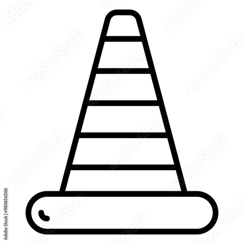 Traffic Cone icon style