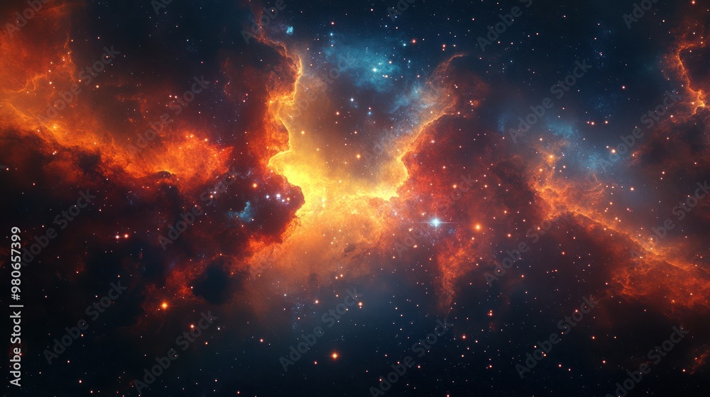 Nebula in the Cosmos Nebula in the Cosmos