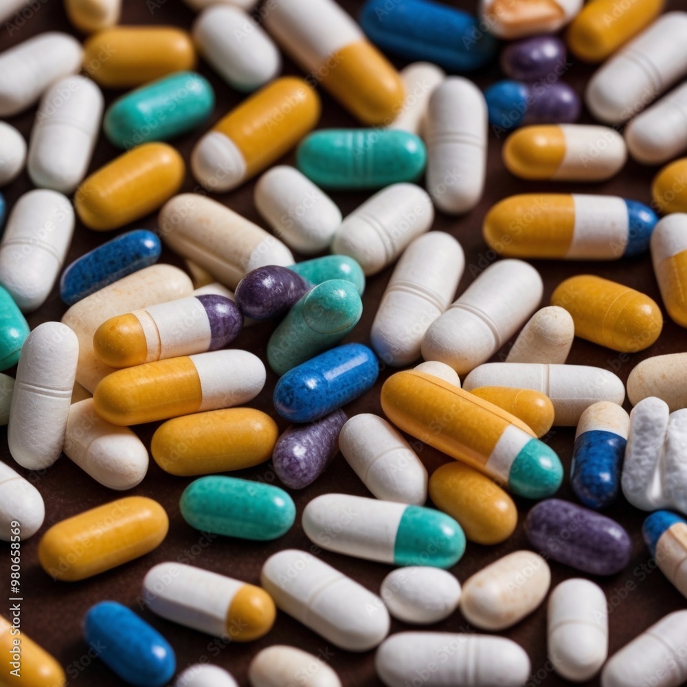 Some Pharmaceutical Medical Capsules Healthcare Medicine Medication Some Pharmaceutical Medical Capsules Healthcare Medicine Medication