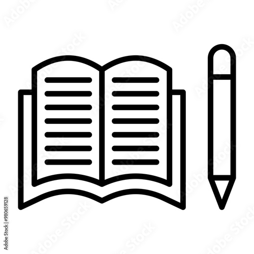 Homework icon style