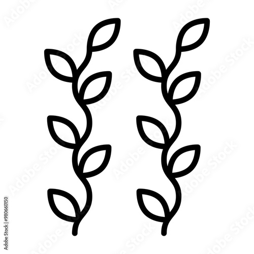 Vines icon style